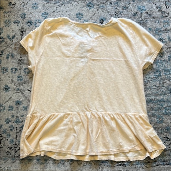 Urban Outfitters Tie Front Yellow Baby Doll Top - Picture 11 of 16